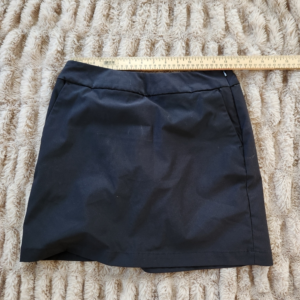 Nike women's golf skirt size 4 dri-fit black skory
